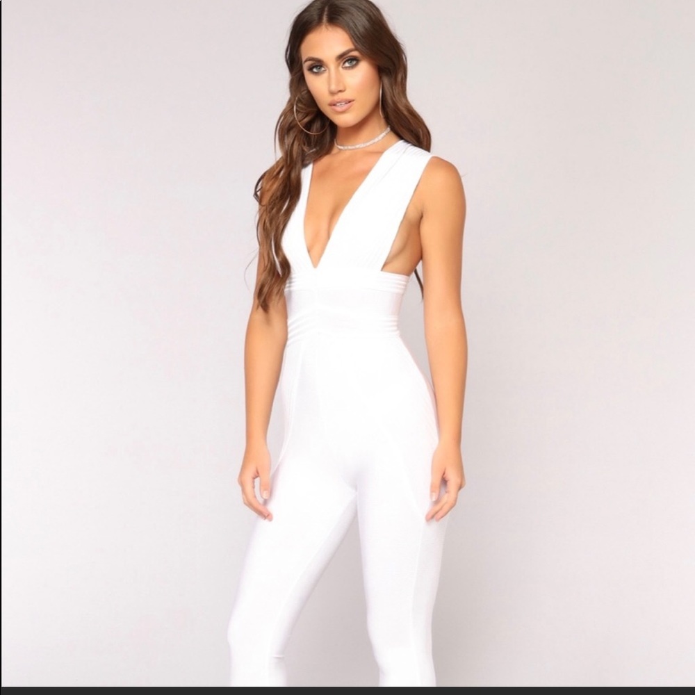 Fashion Nova Bandage Jumpsuit